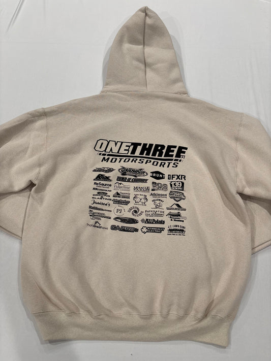 Tan team hoodie