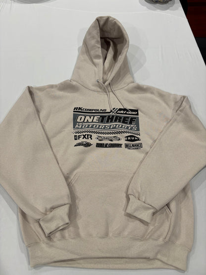 Tan team hoodie